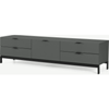 Picture of Marcell Wide Media Unit, Grey