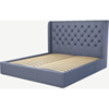 Picture of Romare Super King size Bed  with Drawers, Denim  Cotton
