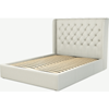 Picture of Romare King size Bed  with Drawers, Putty Cotton