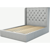 Picture of Romare Double size Bed  with Drawers, Wolf Grey Wool