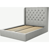 Picture of Romare Double size Bed  with Ottoman, Wolf Grey Wool
