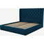 Picture of Romare Super King size Bed  with Ottoman, Navy Wool