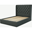 Picture of Romare Double size Bed  with Drawers, Etna Grey Wool