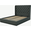 Picture of Romare King size Bed  with Ottoman, Etna Grey Wool