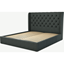 Picture of Romare Super King size Bed  with Drawers, Etna Grey Wool