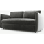 Picture of Fletcher 3 Seater Sofabed with Pocket Sprung Mattress, Steel Grey Velvet