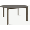 Picture of Niven 8 Seat Round Dining Table, Concrete & Smoked Oak