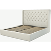 Picture of Romare Super King size Bed  with Ottoman, Putty Cotton