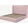 Picture of Romare Super King size Bed  with Ottoman, Tea Rose Pink Cotton