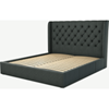 Picture of Romare Super King size Bed  with Drawers, Etna Grey Wool