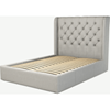 Picture of Romare Double size Bed  with Drawers, Ghost Grey Cotton