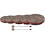Picture of Remo Kids Hand Drums Set 6 8 10 12 and 14