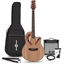 Picture of Deluxe Roundback Guitar and 15W Amp Pack Natural