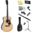 Picture of Vintage V300 Acoustic Guitar Natural + Perfect Ten Pack
