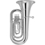 Picture of Yamaha YEB201S Eb Student Tuba Silver