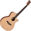 Picture of Deluxe Cutaway Folk Guitar by Gear4music Ovangkol
