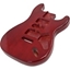 Picture of Electric Guitar Body Transparent Red