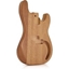 Picture of Bass Guitar Body Natural Mahogany