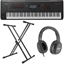 Picture of Yamaha MONTAGE 8 with Headphones and Stand