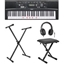 Picture of Yamaha EZ220 Key Lighting Keyboard with Stand Headphones and Bench