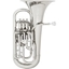 Picture of Besson International Euphonium Compensating 4 Valve Silver Plate