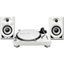 Picture of Pioneer PLX-500 Turntable with DM-40BT Monitor Speakers White