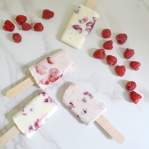 How to make Homemade  frozen yoghurt ice pops 