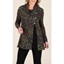 Picture of Anna Rose Animal Print Tunic - BLACK/MULTI