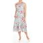 Picture of Anna Rose Bias Cut Floral Print Midi Dress INT/PINK