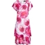Picture of Anna Rose Bias Cut Floral Printed Midi Dress - HOT PINK