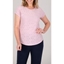 Picture of Anna Rose Broderie Anglaise Jersey Top - PINK