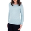 Picture of Anna Rose Cable Design Knit Top TARLIGHT BLUE