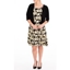 Picture of Anna Rose Dress And Cover Up Set - YELLOW/BLACK