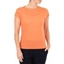 Picture of Anna Rose Embellished Short Sleeve Jersey Top - ORANGE