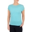 Picture of Anna Rose Embellished Short Sleeve Jersey Top - TURQ
