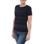 Picture of Anna Rose Embellished Short Sleeve Top - NAVY