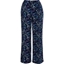 Picture of Anna Rose Floral Jersey Wide Leg Trousers - NAVY/MULTI