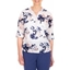 Picture of Anna Rose Floral Print Top - WHITE/PINK/NAVY