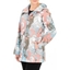 Picture of Anna Rose Floral Print Zip Coat ULTI