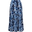 Picture of Anna Rose Floral Printed Skirt - BLUE
