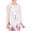 Picture of Anna Rose Glitter And Lace Cover Up - IVORY