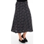 Picture of Anna Rose Jacquard Print Midi Skirt - BLACK/MULTI