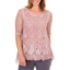 Picture of Anna Rose Lace Front Tunic - PINK