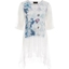 Picture of Anna Rose Print And Lace Layered Top - WHITE/MULTI