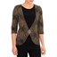 Picture of Anna Rose Shimmer layered Top - BLACK
