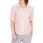 Picture of Anna Rose Shimmer Washed Shirt - WASHED PINK