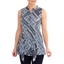 Picture of Anna Rose Sleeveless Printed Tunic - NAVY/MULTI