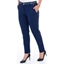 Picture of Anna Rose Slim Fit Belted Trousers - BLUE