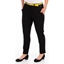 Picture of Anna Rose Slim Leg Spot Trousers With Belt - BLACK/WHITE