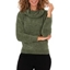 Picture of Anna Rose Sparkle Cowl Neck Top AGE GREEN